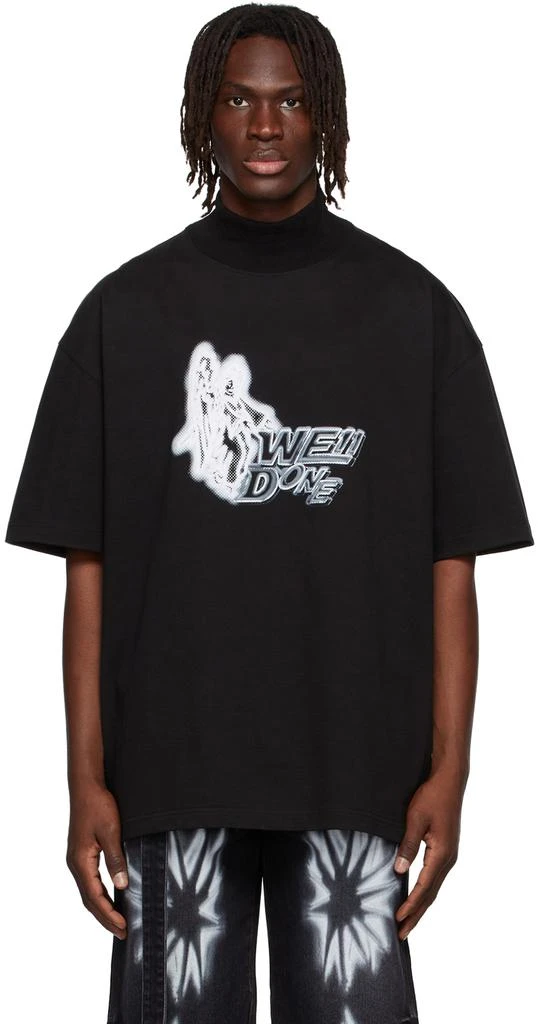 商品We11done| We11done纯色印花立领短袖,价格¥780,第1张图片