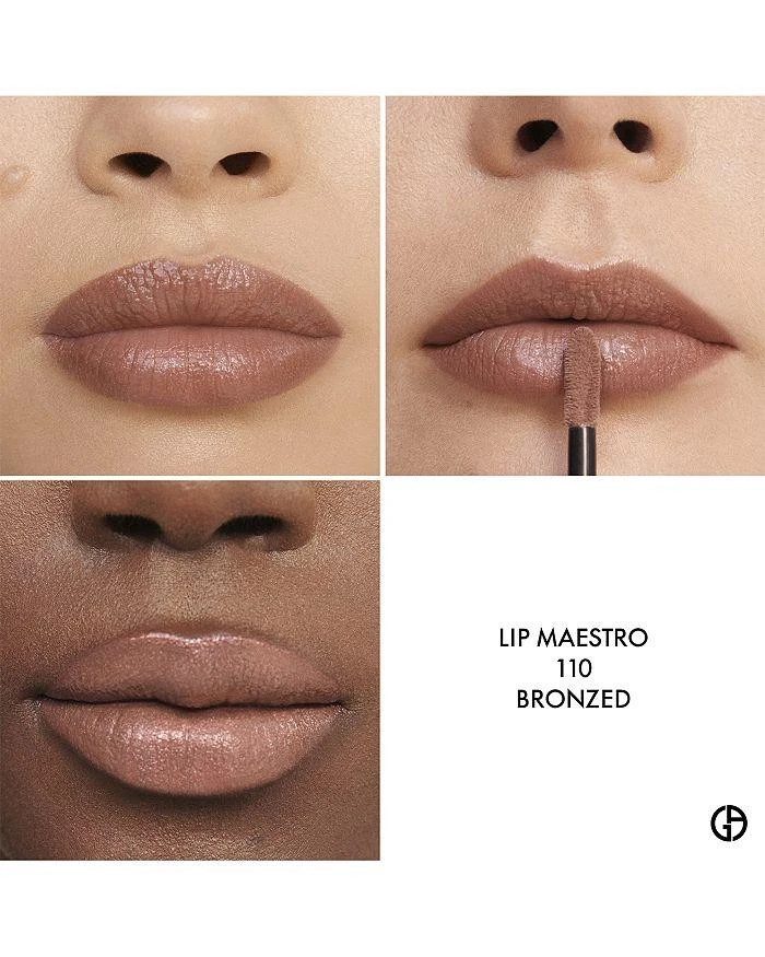 商品Armani|Lip Maestro Mediterranea Liquid Matte Lipstick,价格¥338,第2张图片详细描述