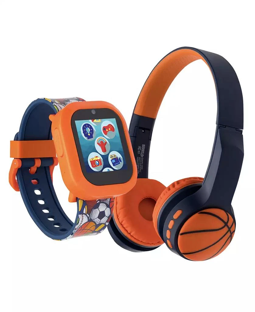 商品Playzoom|V3 Boys Multicolor Silicone Smartwatch 42mm Gift Set,价格¥225,第1张图片