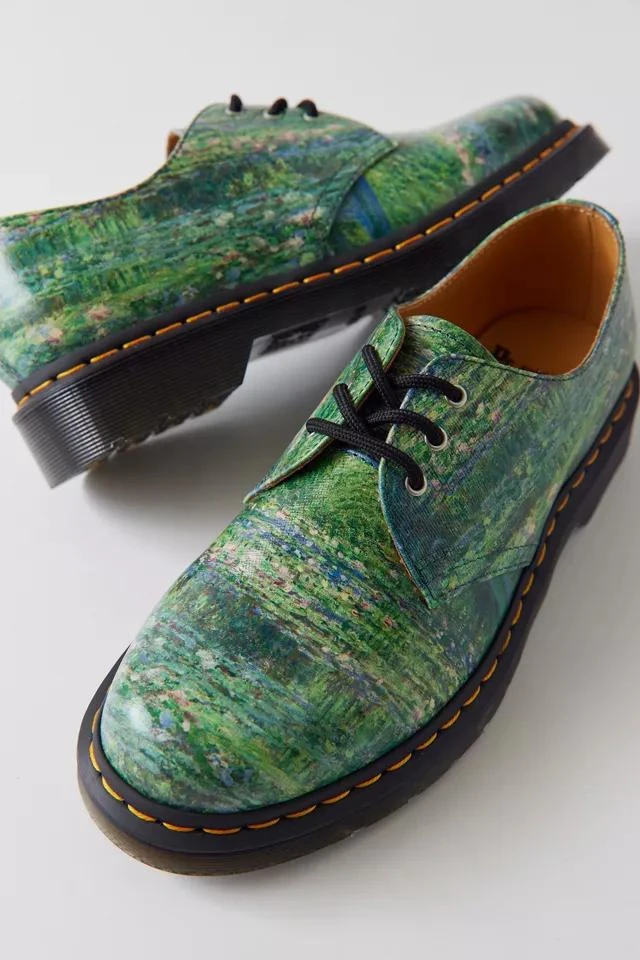 商品Dr. Martens|Dr. Martens 1461 The National Gallery Lily Pond Oxford,价格¥989,第1张图片