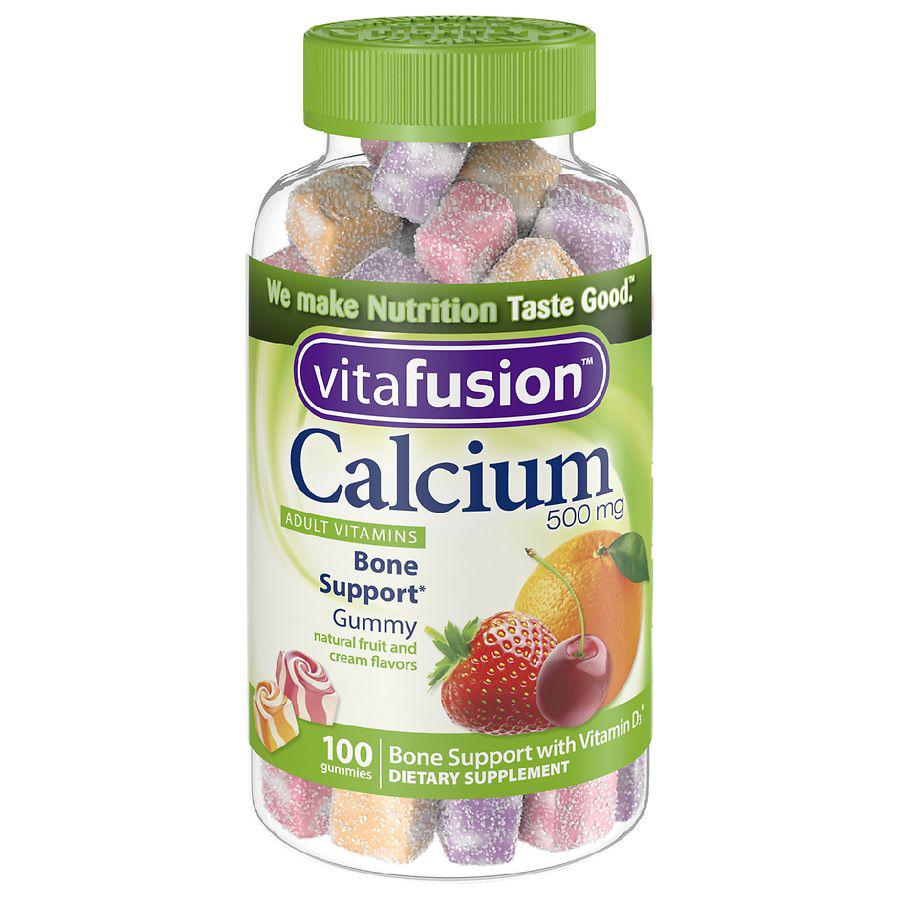 Calcium Supplement  Gummy Vitamins Fruit & Cream商品第4张图片规格展示