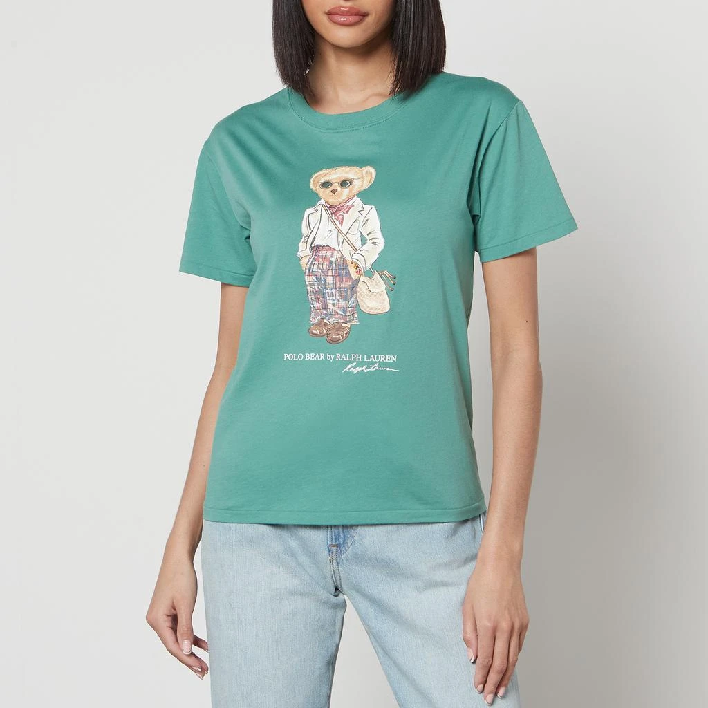 商品Ralph Lauren|Polo Ralph Lauren Madras Cotton-Jersey T-Shirt,价格¥524,第1张图片