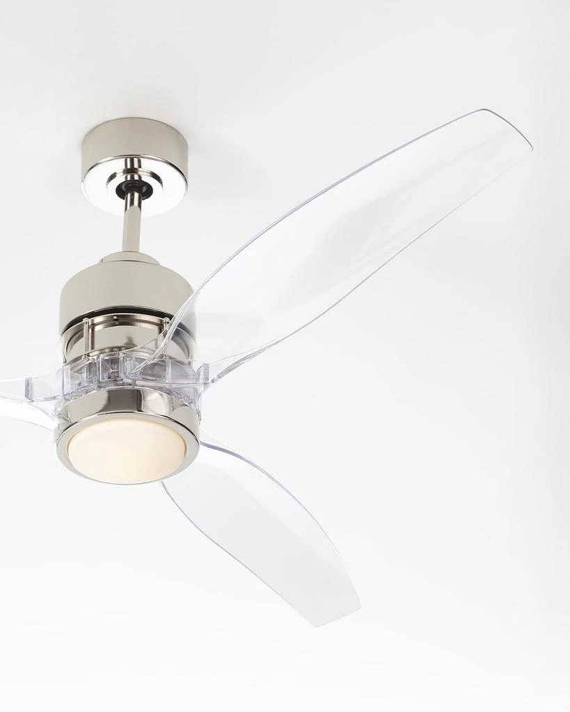 商品Ellington|Wifi Sonnet Acrylic Blade Ceiling Fan, 52",价格¥4500,第3张图片详细描述
