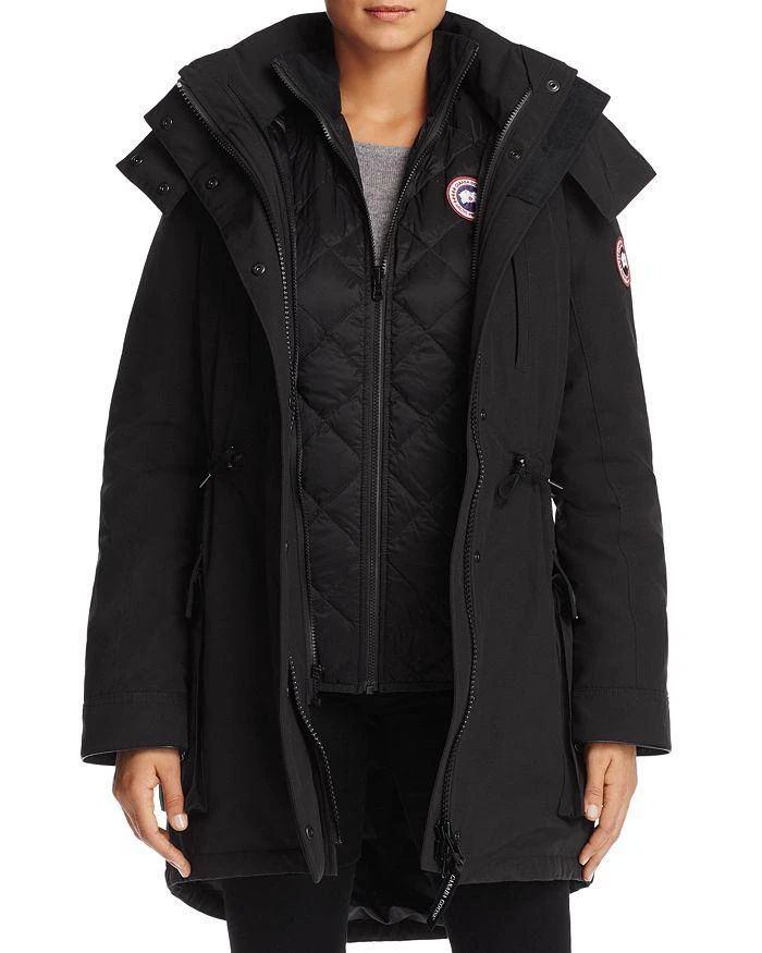 商品Canada Goose|Perley Shearling Trim 3-in-1 Down Parka,价格¥11597,第2张图片详细描述