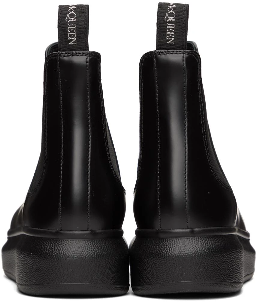 商品Alexander McQueen|Black Hybrid Chelsea Boots,价格¥4123,第2张图片详细描述