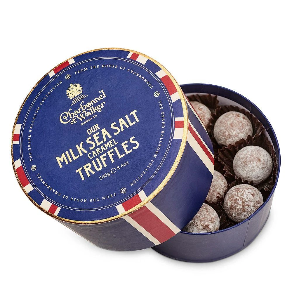 商品Charbonnel et Walker|Union Jack Milk Sea Salt Caramel Truffles,价格¥357,第1张图片详细描述