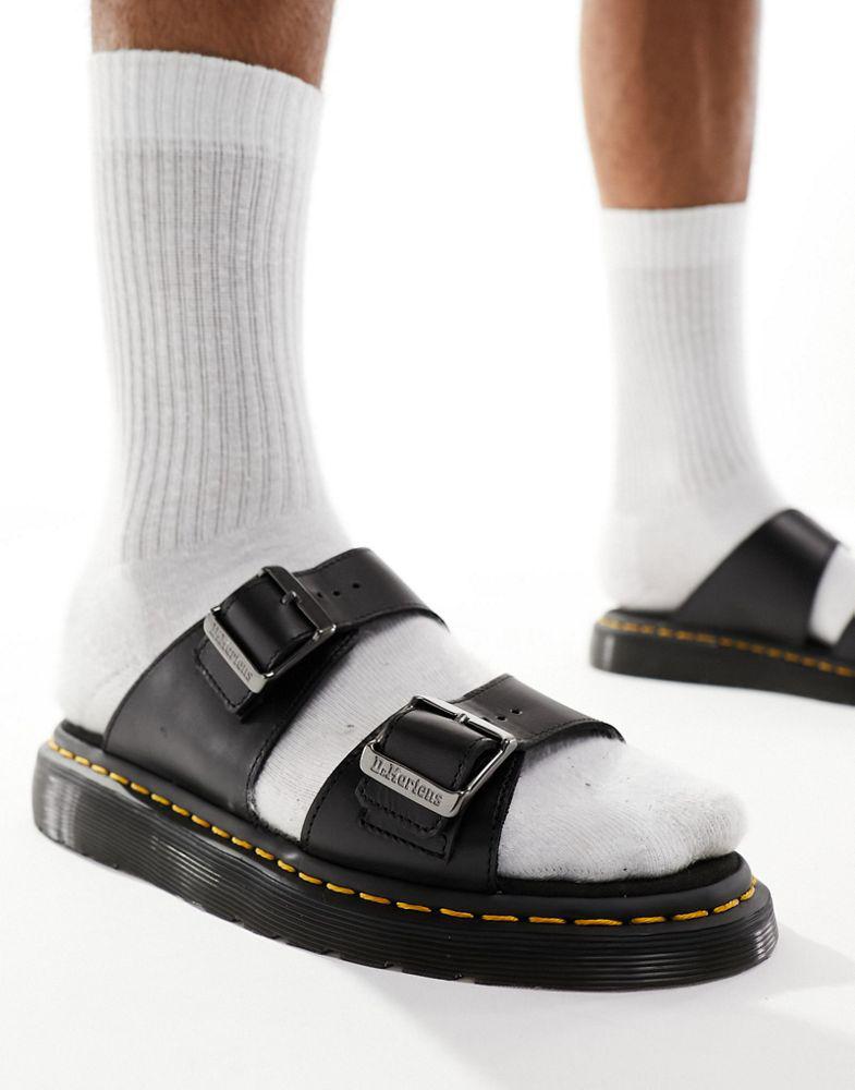 【関税&送料込】Dr Martens Sandals Black Amazon.com | Dr. Martens Unisex Strap Sandal, Black Poly Rip