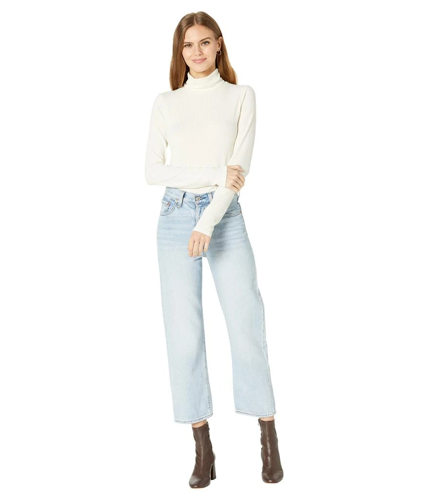 商品Madewell|Ribbed Turtleneck Top,价格¥133-¥160,第4张图片详细描述