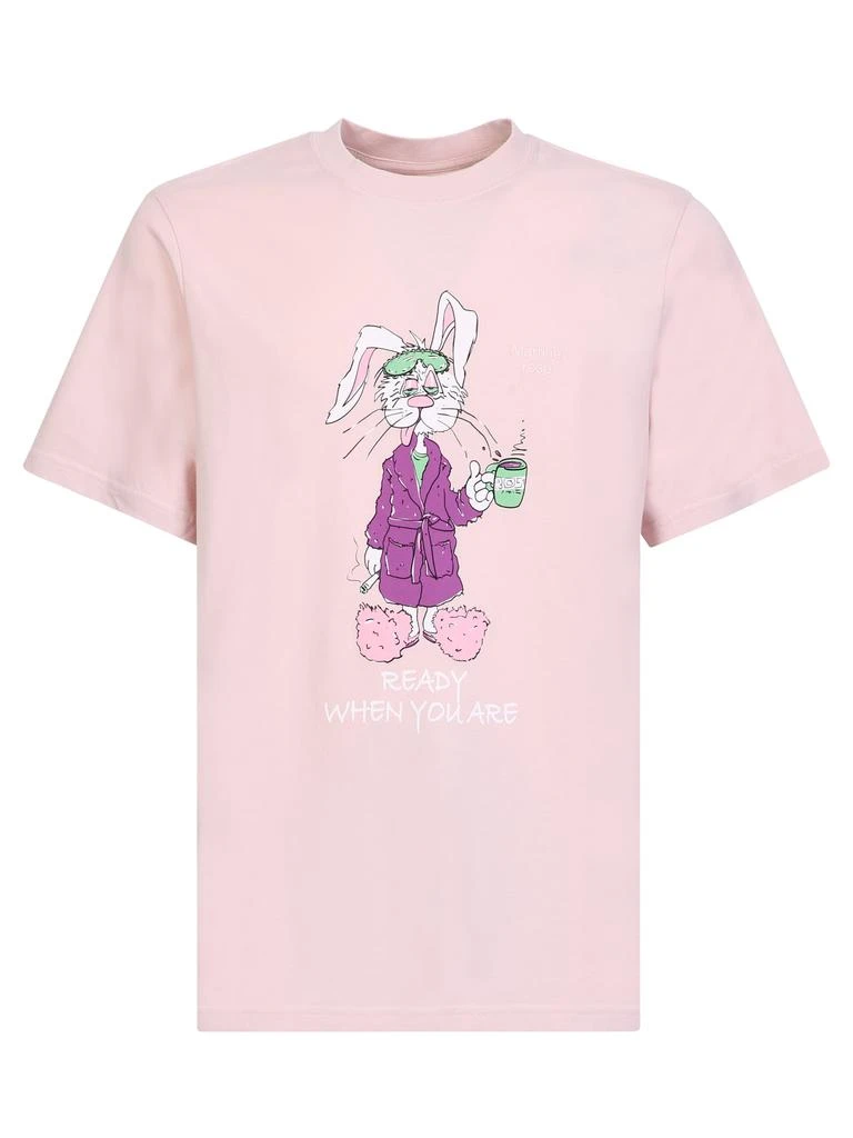 商品Martine Rose|Rabbit Print T-shirt,价格¥1331,第1张图片