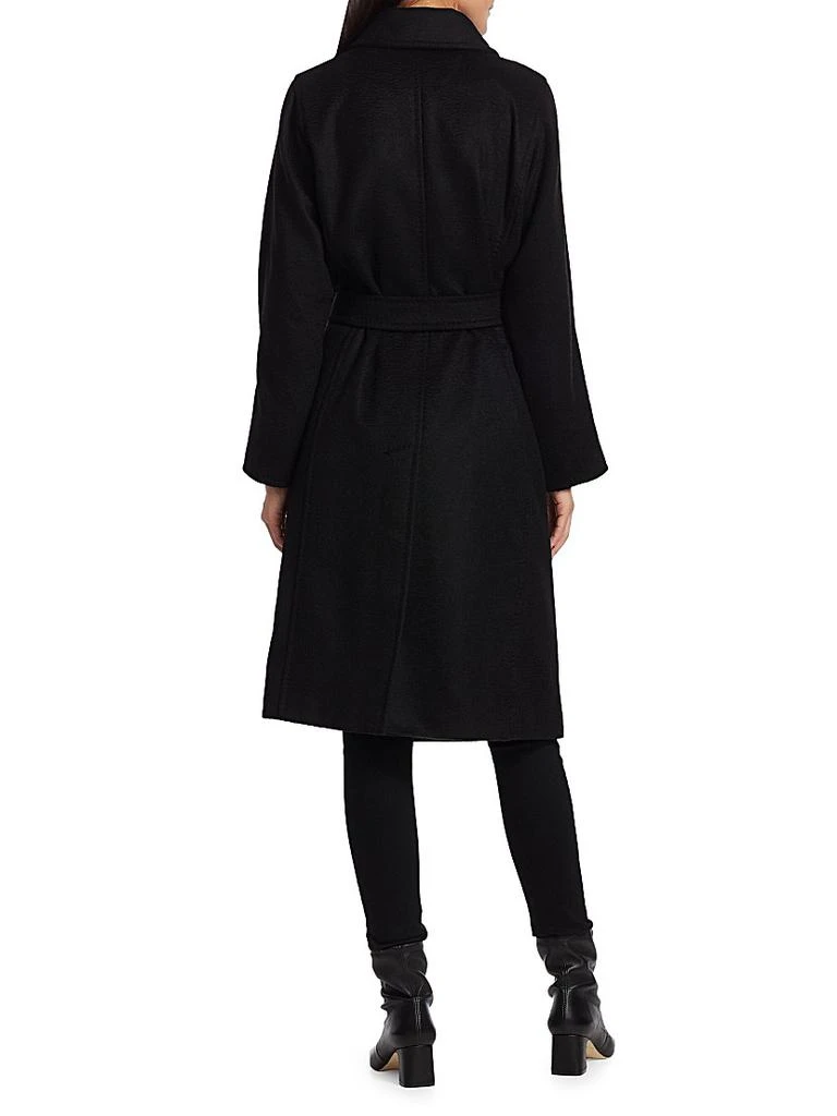 商品Max Mara|Manuela Icon Camel Hair Wool Wrap Coat,价格¥28372,第5张图片详细描述