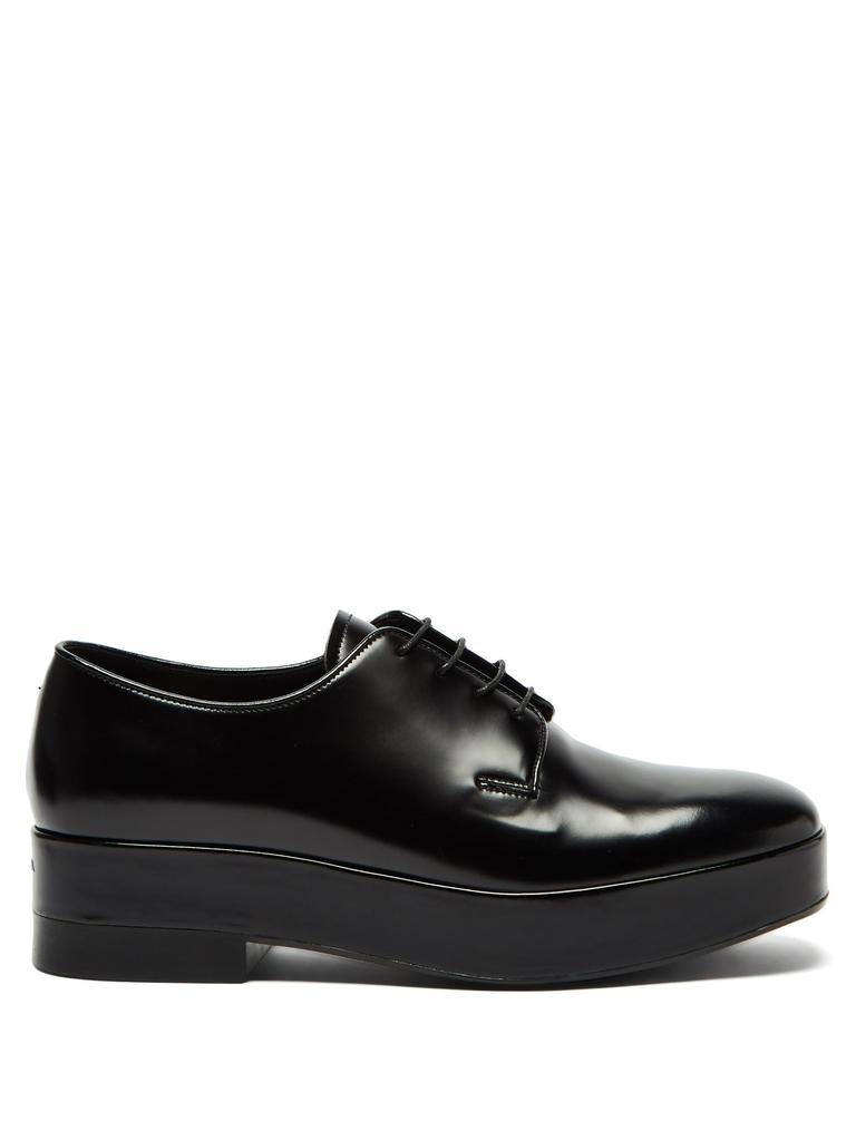 商品Prada|Chunky-sole leather Derby shoes,价格¥7279,第1张图片