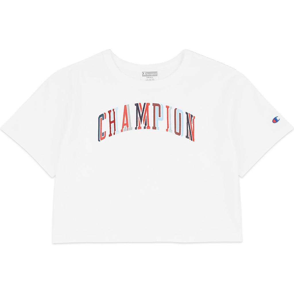 商品CHAMPION|Heritage Crop T-Shirt - White,价格¥216,第1张图片