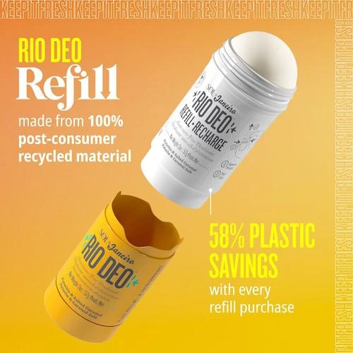 商品Sol De Janeiro|Rio Deo Aluminum-Free Refillable Deodorant Cheirosa '62,价格¥126,第5张图片详细描述