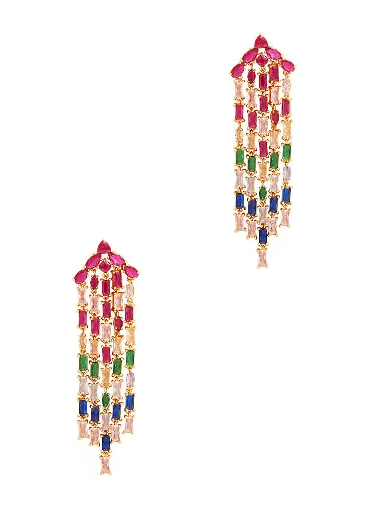 商品Kate Spade|Showtime gold-plated drop earrings,价格¥916,第1张图片