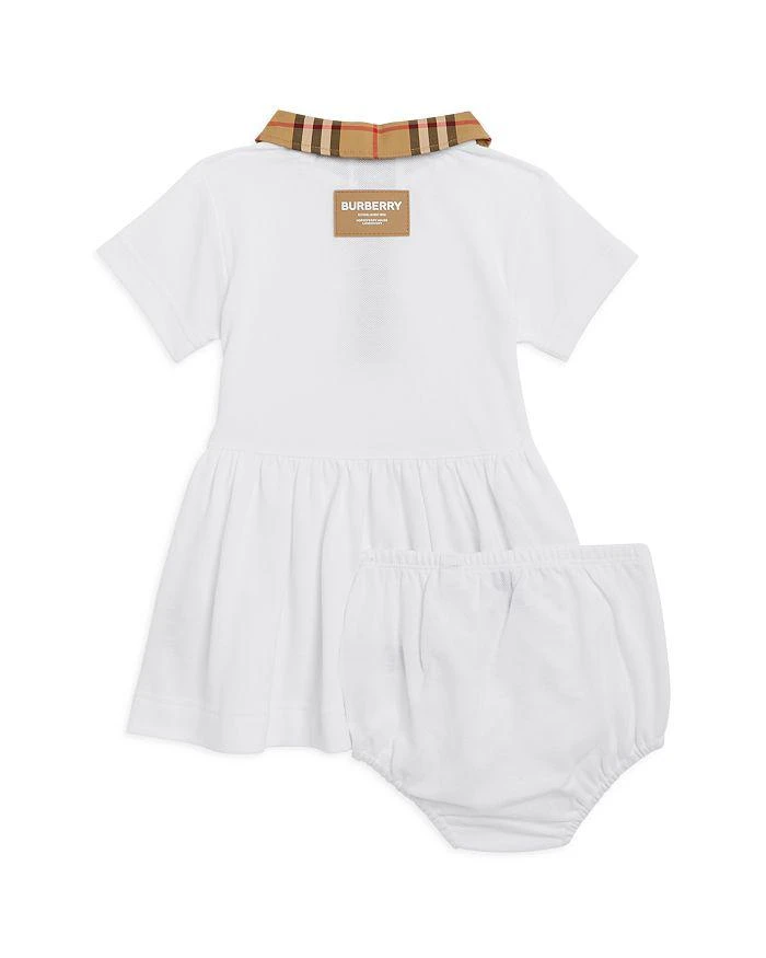 商品Burberry|Girls' Tavi Piqué Polo Dress - Baby,价格¥1994,第2张图片详细描述