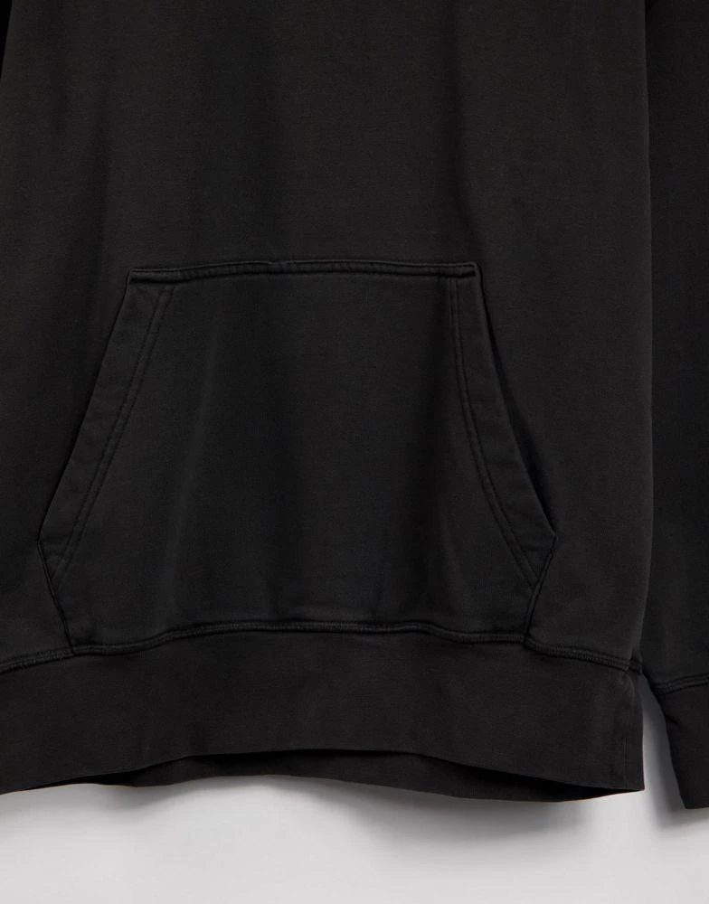 商品Adidas|Adidas originals overdye premium hoodie with embroidered logo in black,价格¥411,第4张图片详细描述