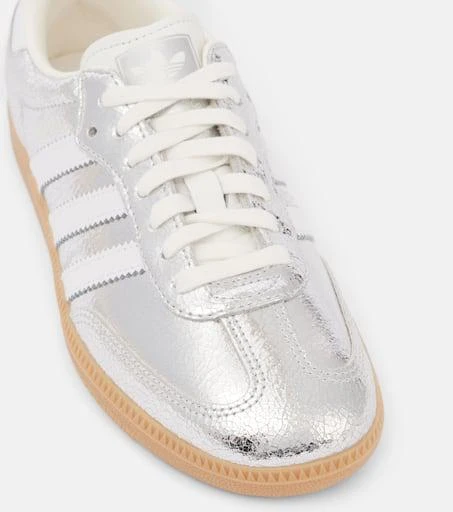 商品Adidas|Samba OG metallic leather sneakers,价格¥1281,第5张图片详细描述