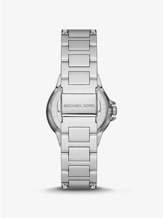 商品Michael Kors|Mini Camille Pavé Silver-Tone Watch,价格¥2535,第3张图片详细描述