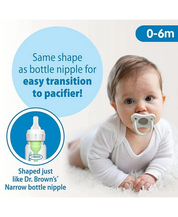 商品Dr. Brown's|38 Piece Natural Flow Options+ All-in-One Baby Bottle Gift Set,价格¥856,第3张图片详细描述