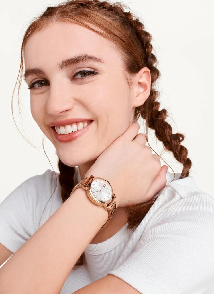 商品DKNY|New Platform Rose Gold Watch,价格¥1089,第3张图片详细描述