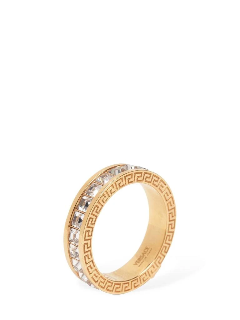 商品Versace|Medusa Crystal Band Ring,价格¥2874,第3张图片详细描述