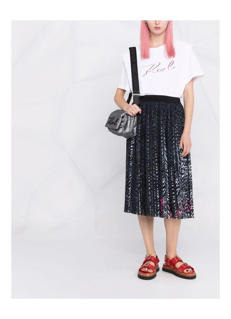 商品Karl Lagerfeld Paris|zebra printed pleated skirt,价格¥959,第2张图片详细描述