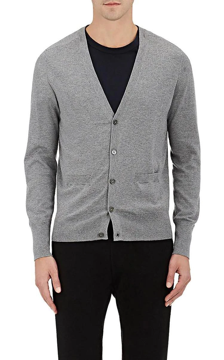 商品Piattelli|Cotton-Blend V-Neck Cardigan,价格¥971,第1张图片