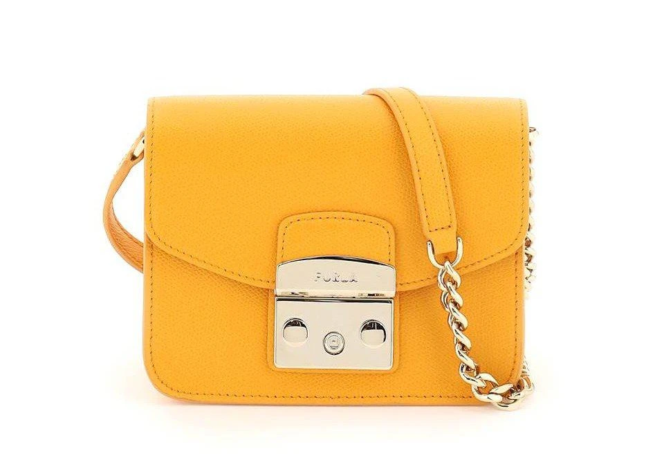 商品Furla|Furla Metropolis Logo-Engraved Mini Crossbody Bag,价格¥1004,第1张图片
