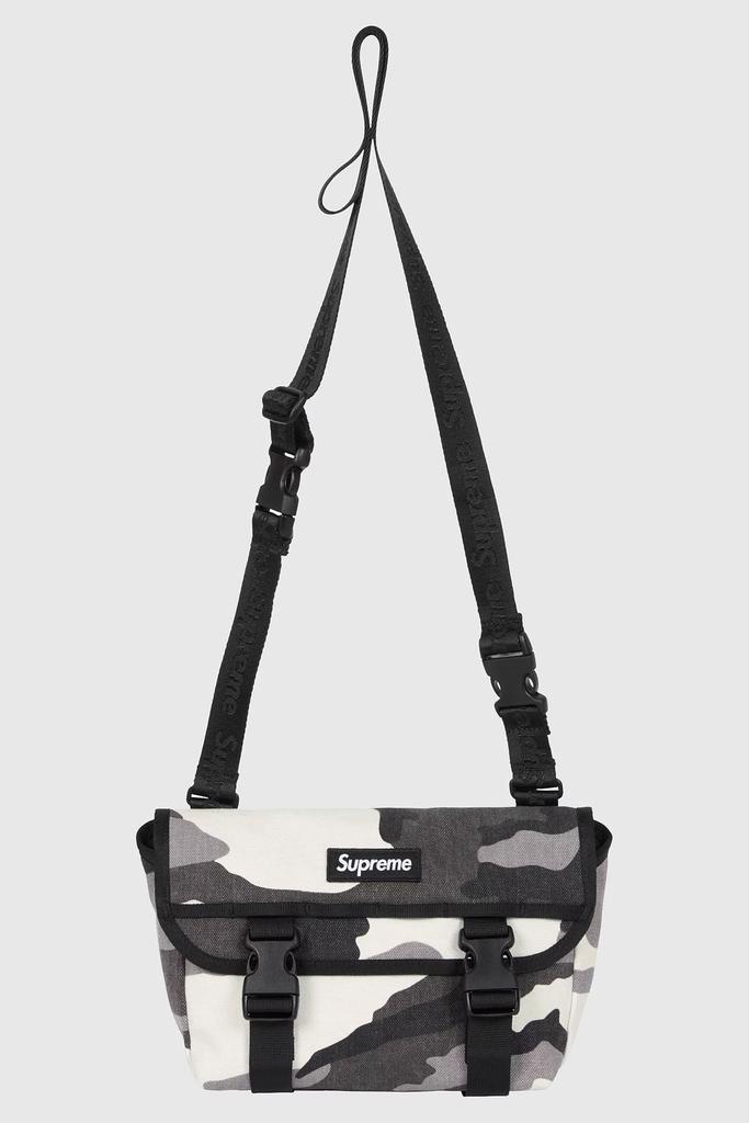【新品】Supreme Mini Messenger Bag  Camo Supreme Mini Messenger Bag in Snow Camo SS25 Water resistant