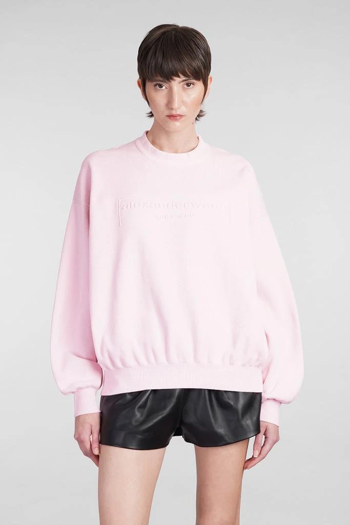 商品Alexander Wang|Knitwear In Rose-pink Polyester,价格¥4425,第1张图片