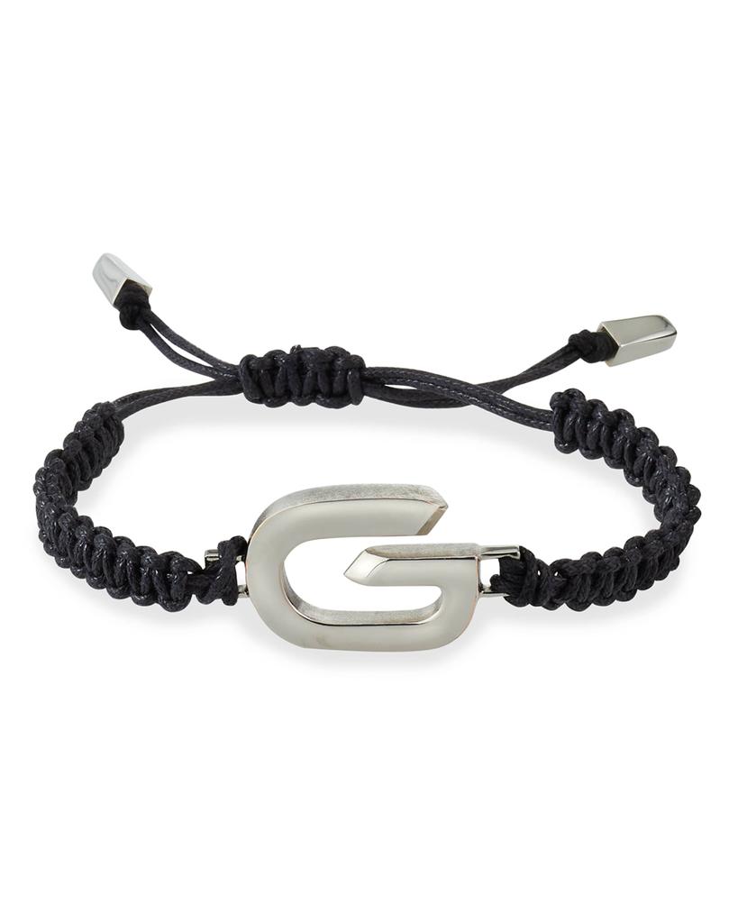 Men's G-Link Braided Cord Bracelet商品第1张图片规格展示