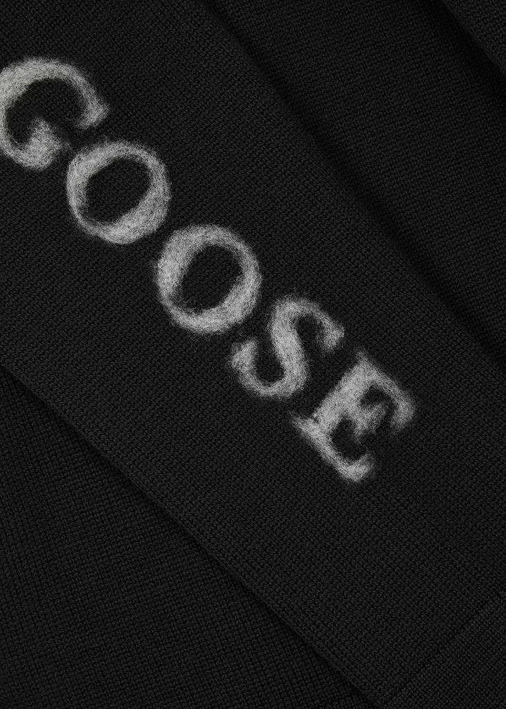 商品Canada Goose|Saturna black logo-intarsia wool jumper,价格¥3016,第5张图片详细描述