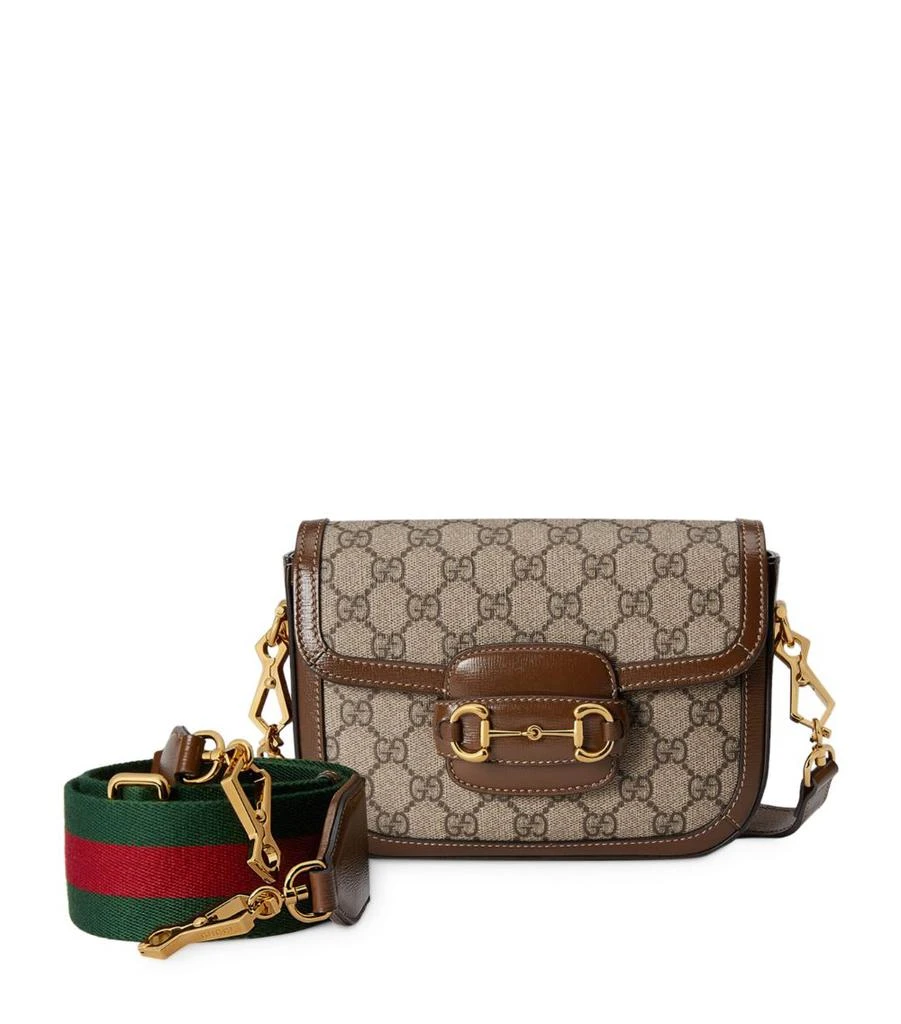 商品Gucci|Mini 1955 Horsebit Shoulder Bag,价格¥25629,第1张图片