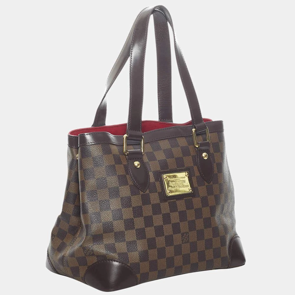商品[二手商品] Louis Vuitton|Louis Vuitton Brown Damier Ebene Hampstead PM,价格¥9369,第2张图片详细描述