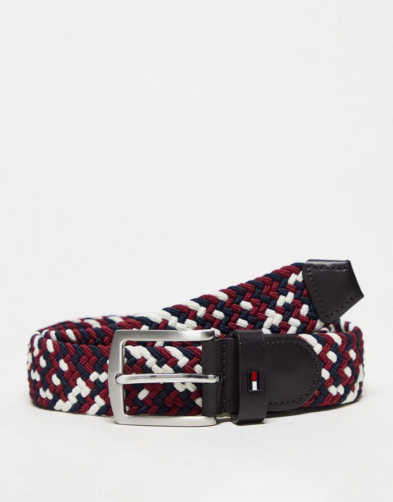 商品Tommy Hilfiger|Tommy Hilfiger denton elastic belt in purple,价格¥363,第1张图片