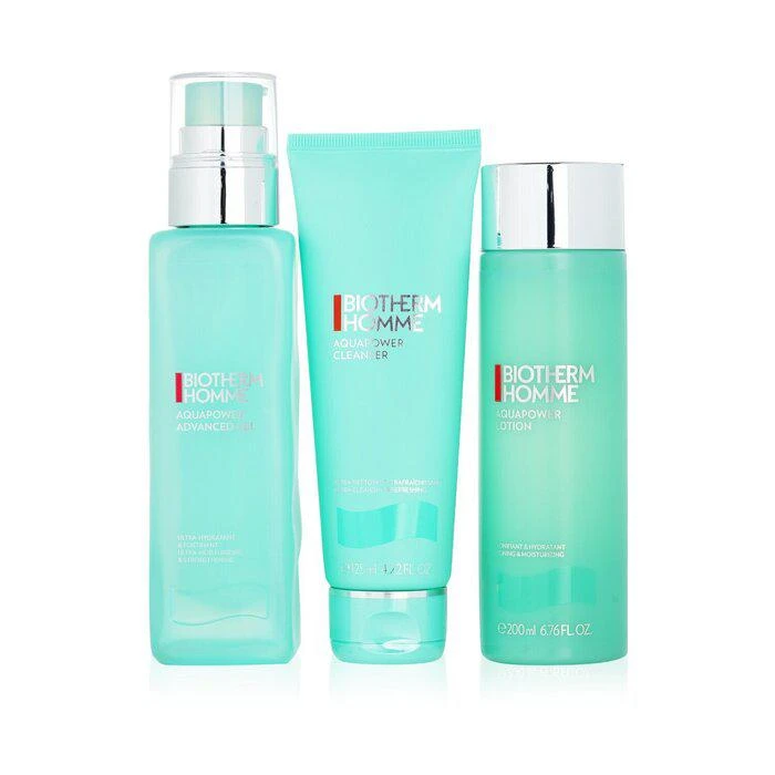 商品Biotherm|Biotherm 男士水动力3件套装：洁面乳 125ml + 爆水瓶 200ml + 保湿乳 100ml 3pcs+1bag,价格¥1125,第2张图片详细描述