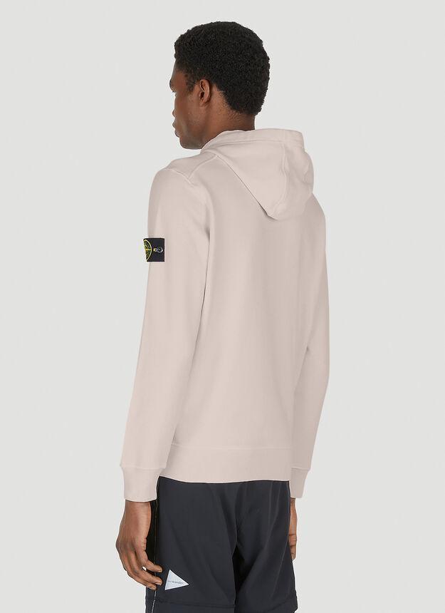 商品Stone Island|Logo-Patch Hooded Sweatshirt in Pink,价格¥2296,第6张图片详细描述