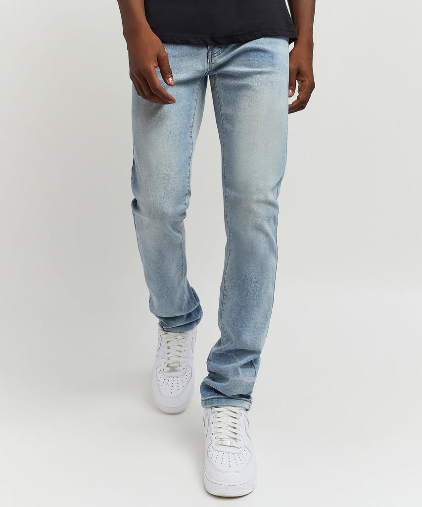 商品Reason Clothing|Wyatt Light Wash Slim Jeans,价格¥148,第1张图片