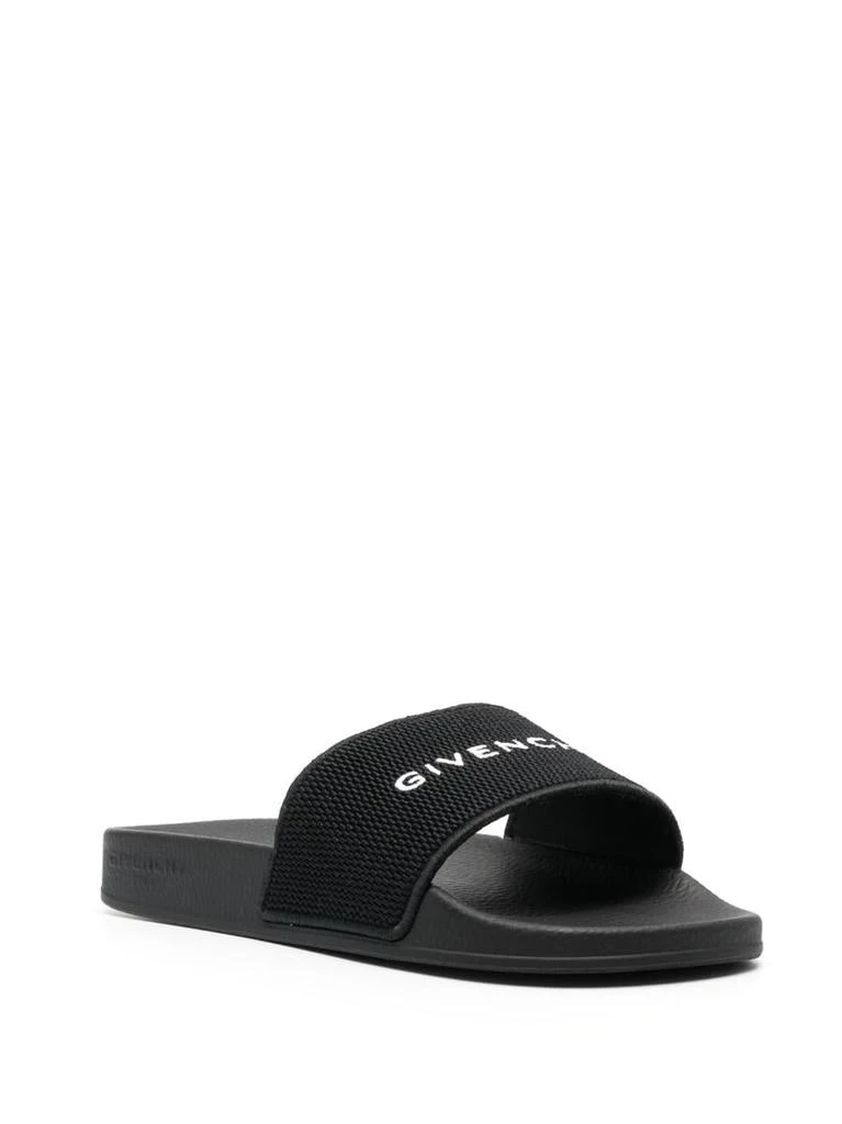 商品Givenchy|GIVENCHY Logo flat mules,价格¥1806,第3张图片详细描述