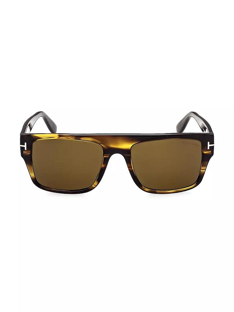 商品Tom Ford|Dunning-02 55MM Rectangular Sunglasses,价格¥3472,第1张图片