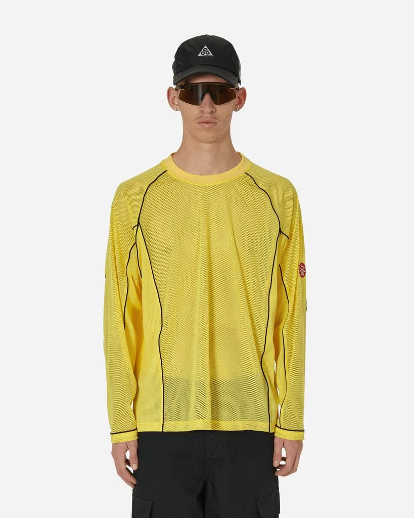 商品Cav Empt|Mesh Raglan Colour Longsleeve T-Shirt Yellow,价格¥718,第1张图片