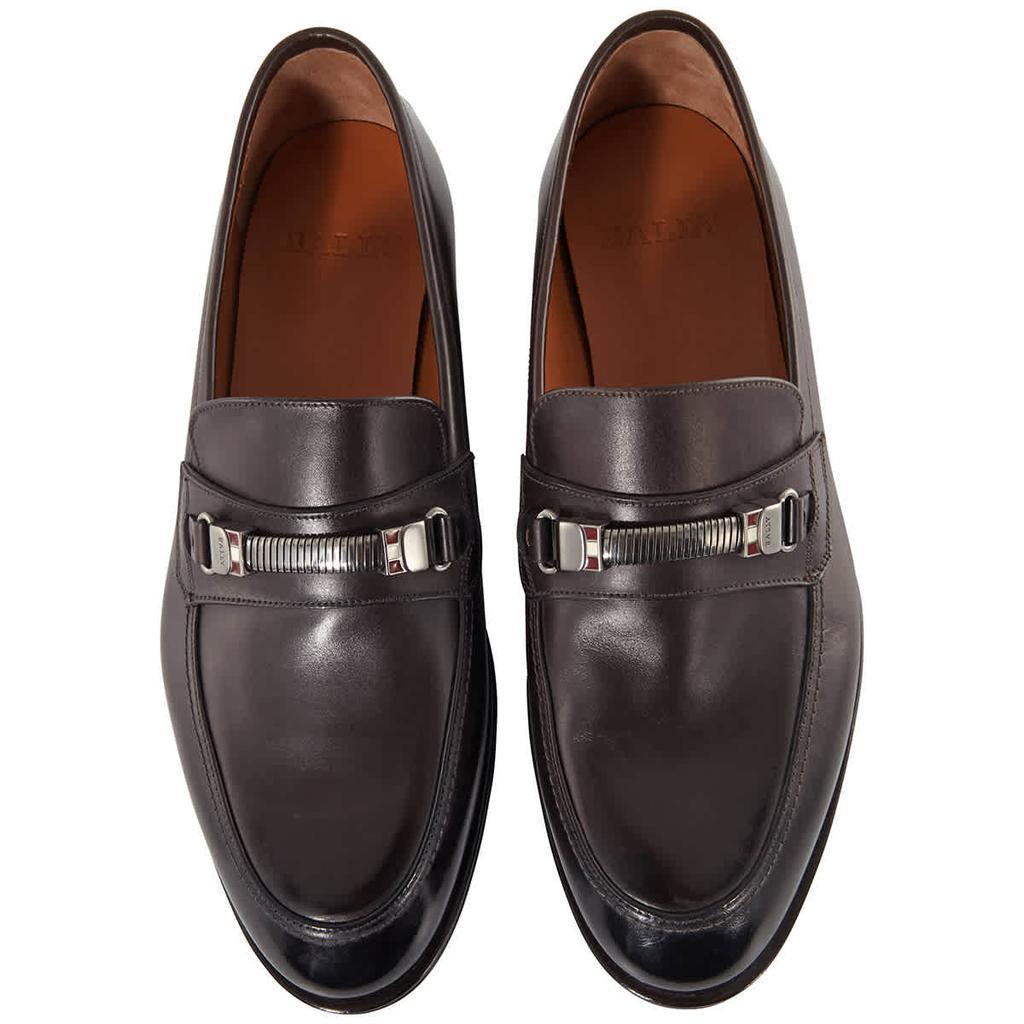 商品Bally|Bally Mens Weary/31 Leather Loafers, Brand Size 9 (US Size 10 EEE),价格¥1261,第5张图片详细描述