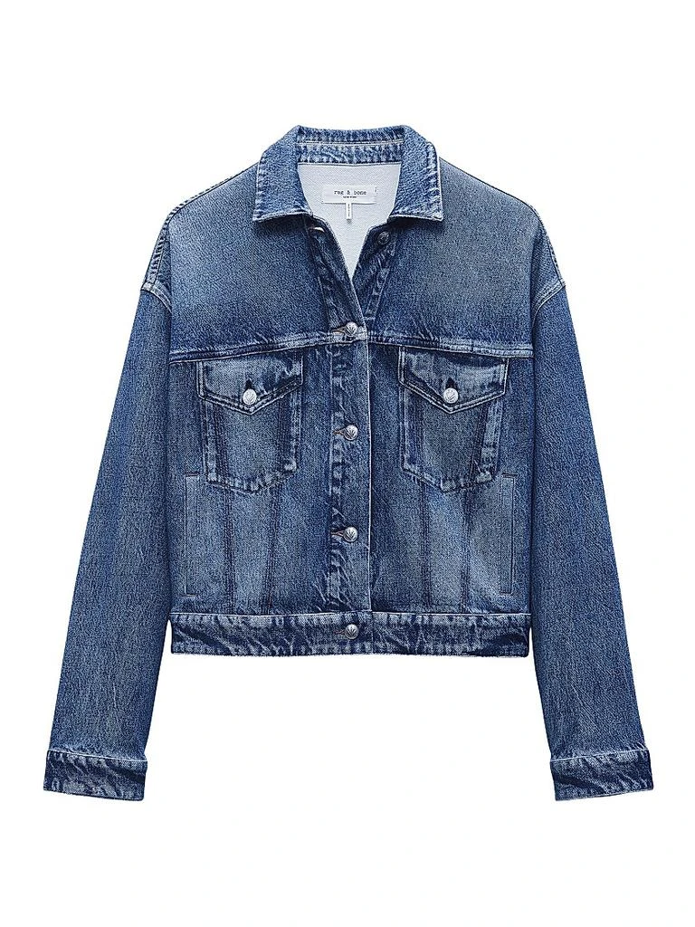 商品Rag & Bone|Miramar Denim Trucker Jacket,价格¥2057,第1张图片