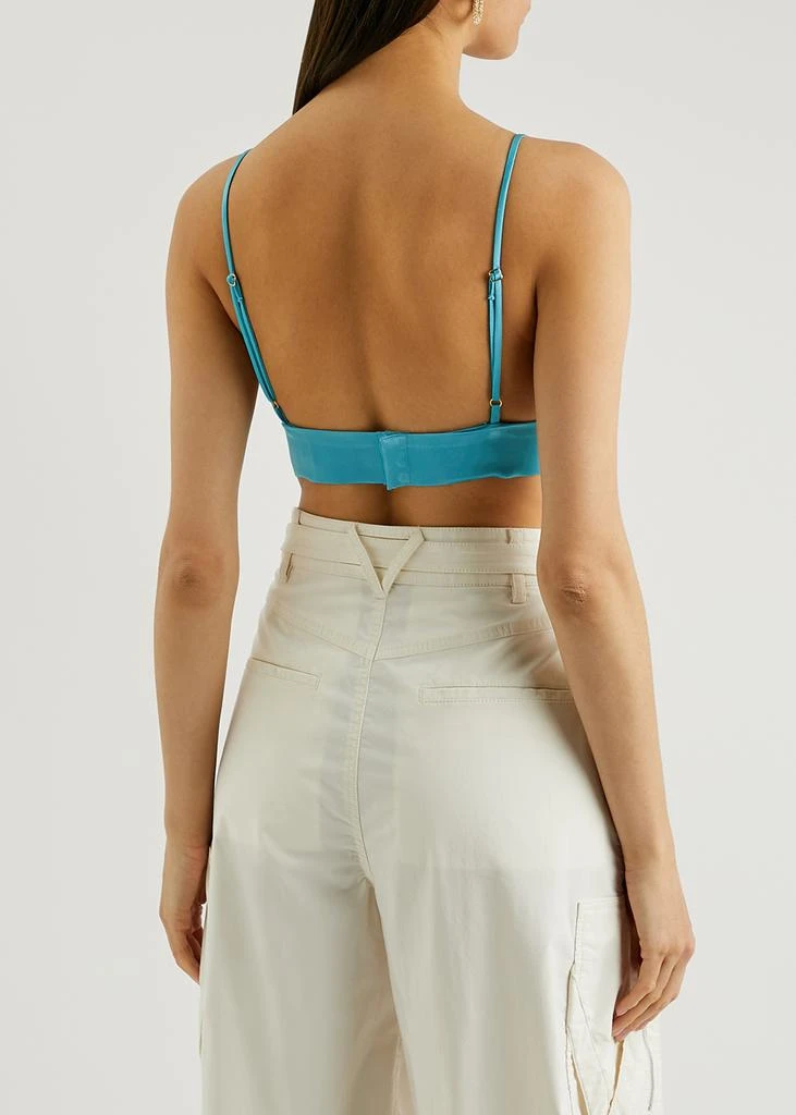 商品BLUMARINE|Satin bra top,价格¥1472,第3张图片详细描述