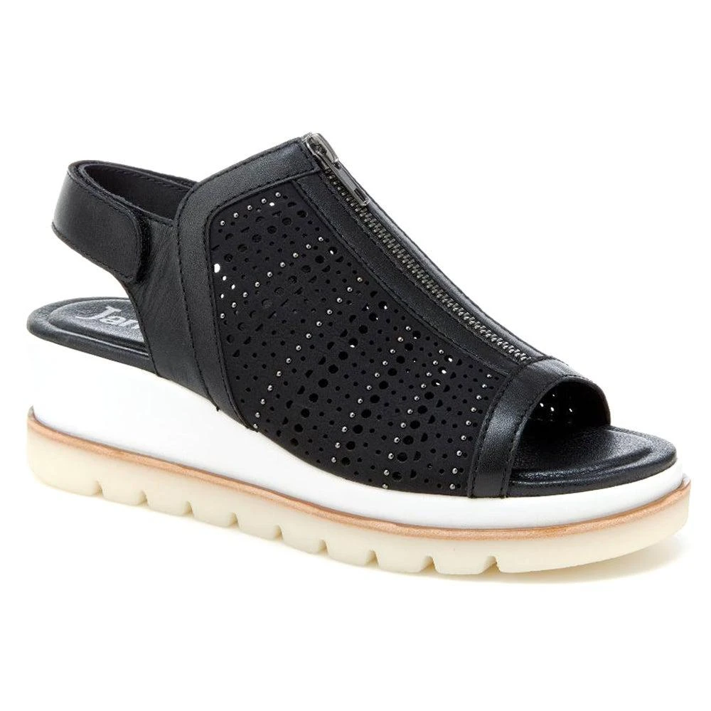 商品Jambu|Harmonia Perforated Wedge Sandals,价格¥721,第2张图片详细描述