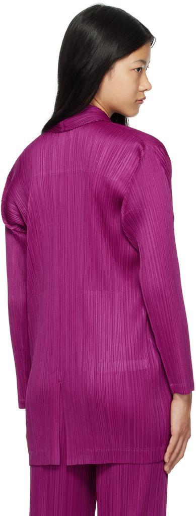 商品Pleats Please|紫色 Forward 2 大衣,价格¥5882,第5张图片详细描述