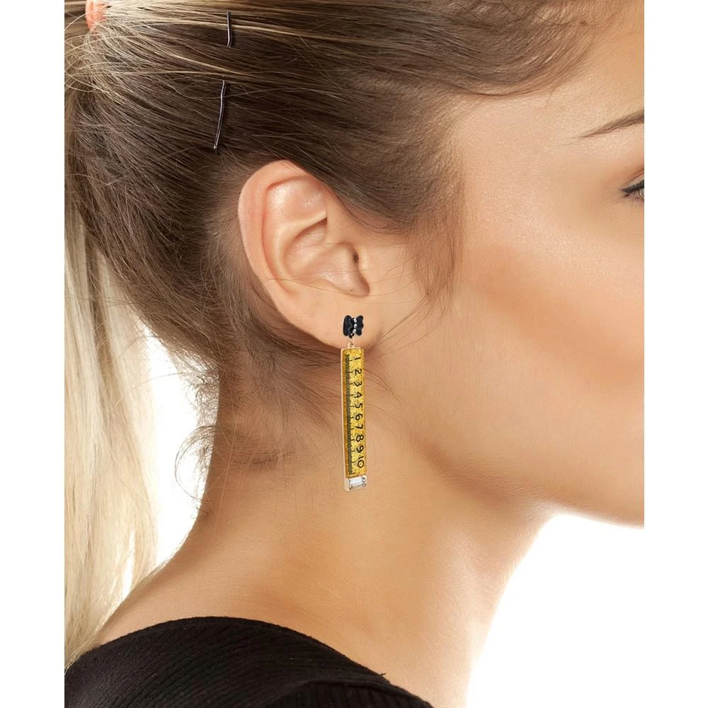 商品Betsey Johnson|Ruler Drop Earrings,价格¥249,第2张图片详细描述