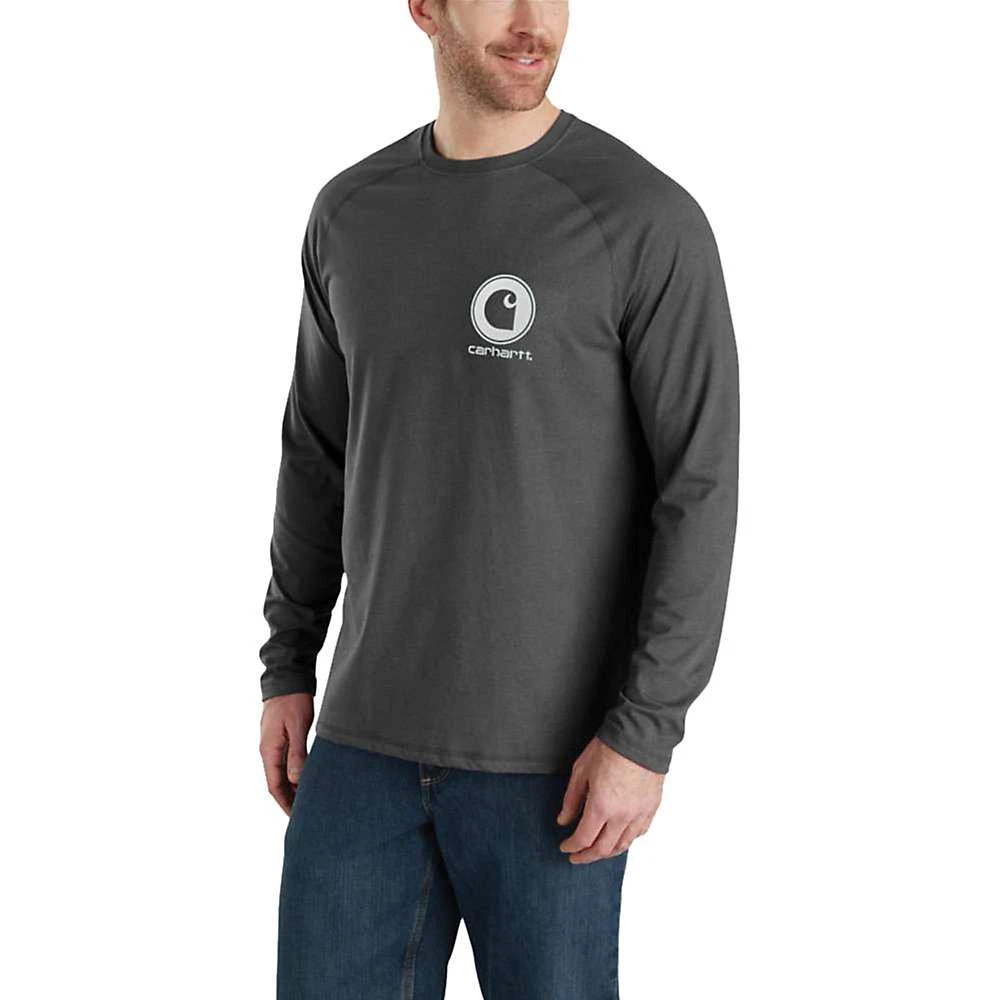 商品Carhartt|Carhartt Men's Force Delmont LS Graphic T-Shirt,价格¥124,第1张图片