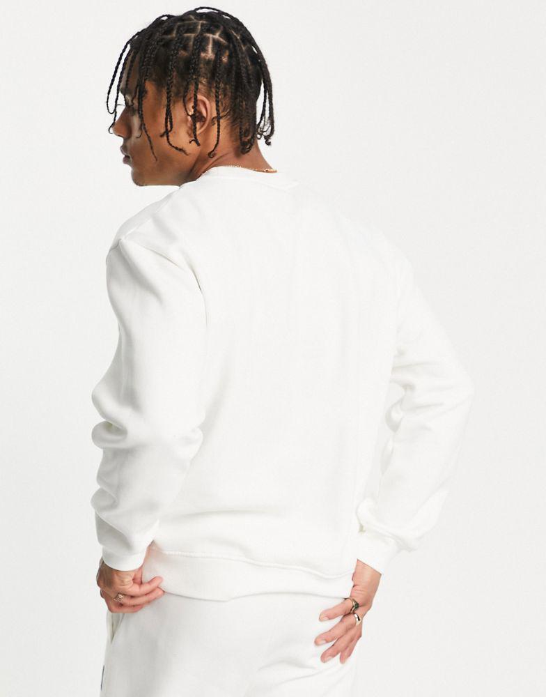 商品Fila|Fila heritage sweatshirt in off white,价格¥421,第6张图片详细描述