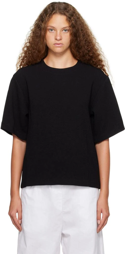 商品ANINE BING|Black Maddie T-Shirt,价格¥1702,第1张图片